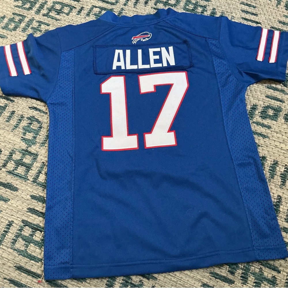 NFL Blue Kids Buffalo Bills Josh Allen Jersey